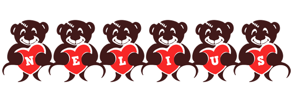 Nelius bear logo