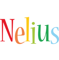 Nelius birthday logo