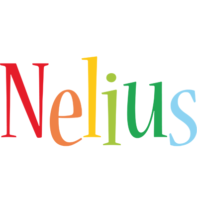 Nelius birthday logo