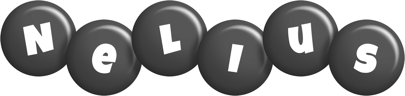 Nelius candy-black logo