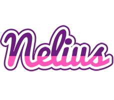 Nelius cheerful logo