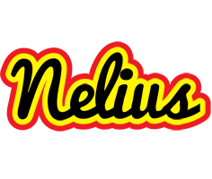 Nelius flaming logo