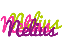 Nelius flowers logo