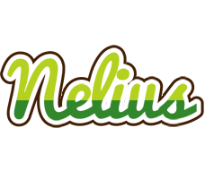 Nelius golfing logo