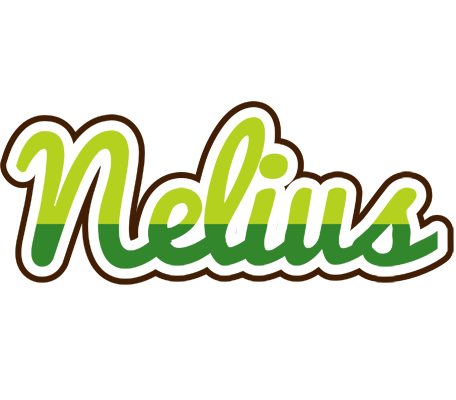 Nelius golfing logo