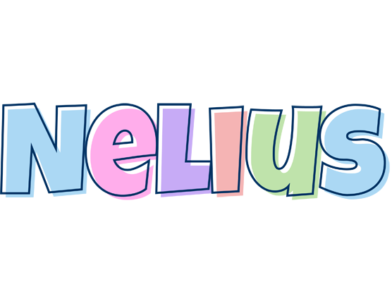 Nelius pastel logo