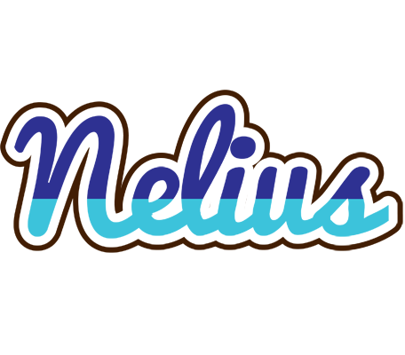 Nelius raining logo