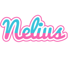 Nelius woman logo