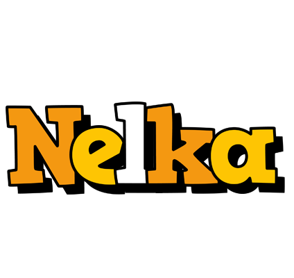 Nelka cartoon logo