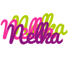 Nelka flowers logo