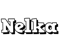 Nelka snowing logo