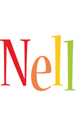 Nell birthday logo