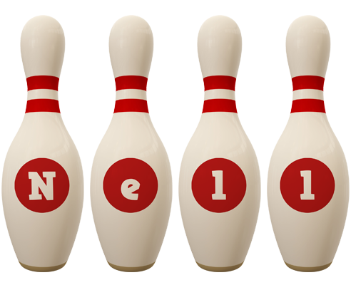 Nell bowling-pin logo