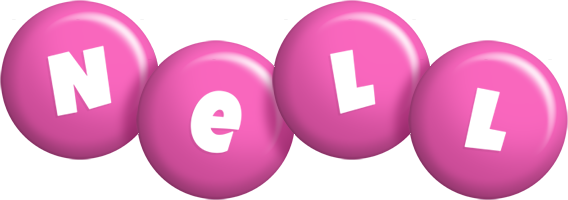 Nell candy-pink logo