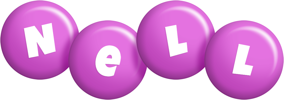 Nell candy-purple logo