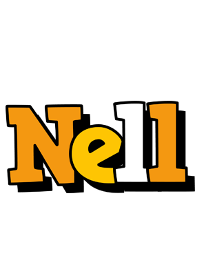 Nell cartoon logo