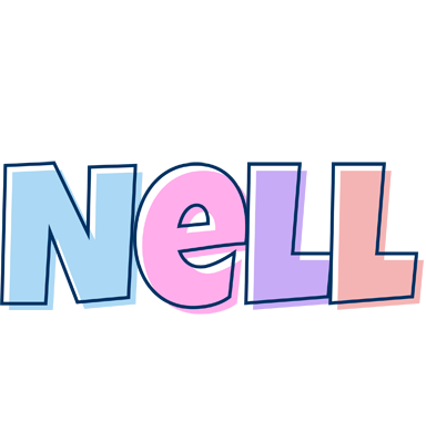 Nell pastel logo