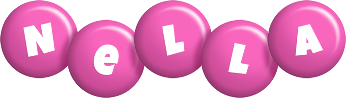 Nella candy-pink logo