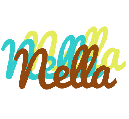 Nella cupcake logo