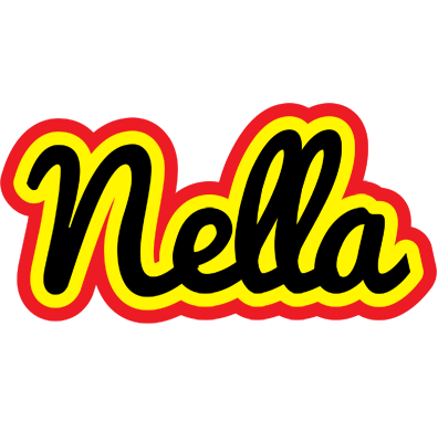 Nella flaming logo