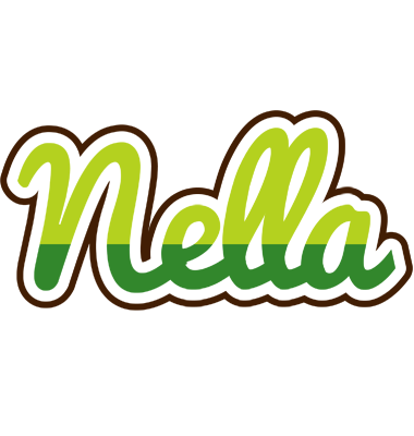 Nella golfing logo
