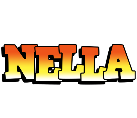 Nella sunset logo