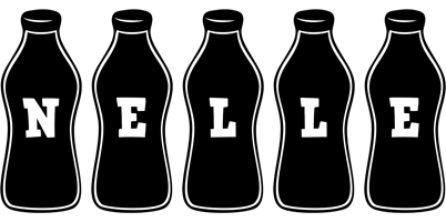 Nelle bottle logo