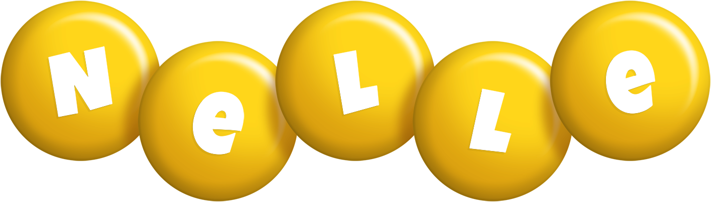 Nelle candy-yellow logo
