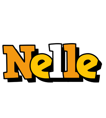 Nelle cartoon logo