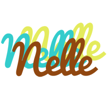 Nelle cupcake logo