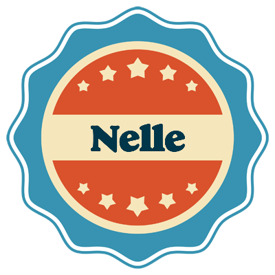 Nelle labels logo