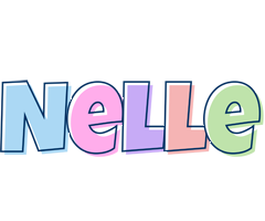 Nelle pastel logo