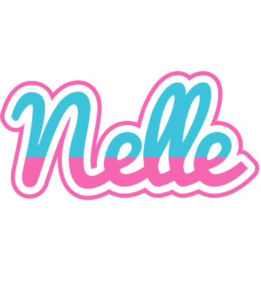 Nelle woman logo