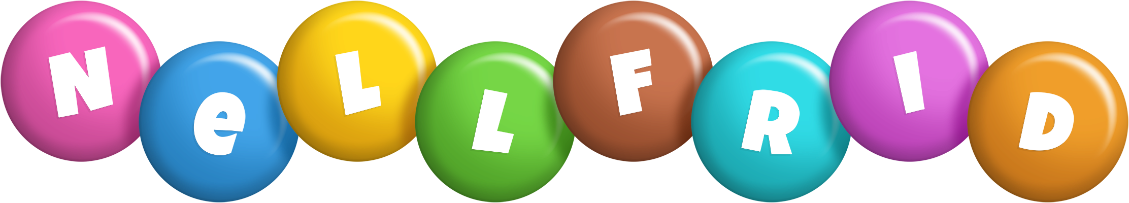 Nellfrid candy logo
