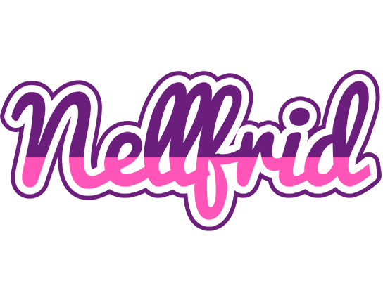 Nellfrid cheerful logo