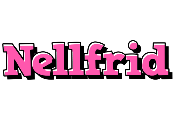Nellfrid girlish logo