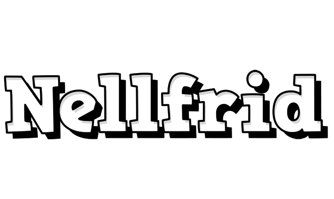 Nellfrid snowing logo