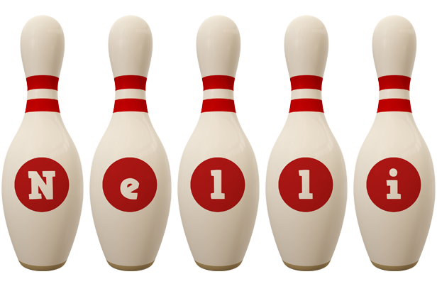 Nelli bowling-pin logo