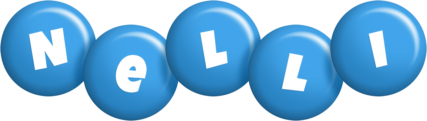Nelli candy-blue logo