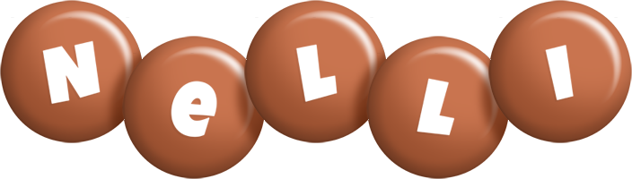 Nelli candy-brown logo