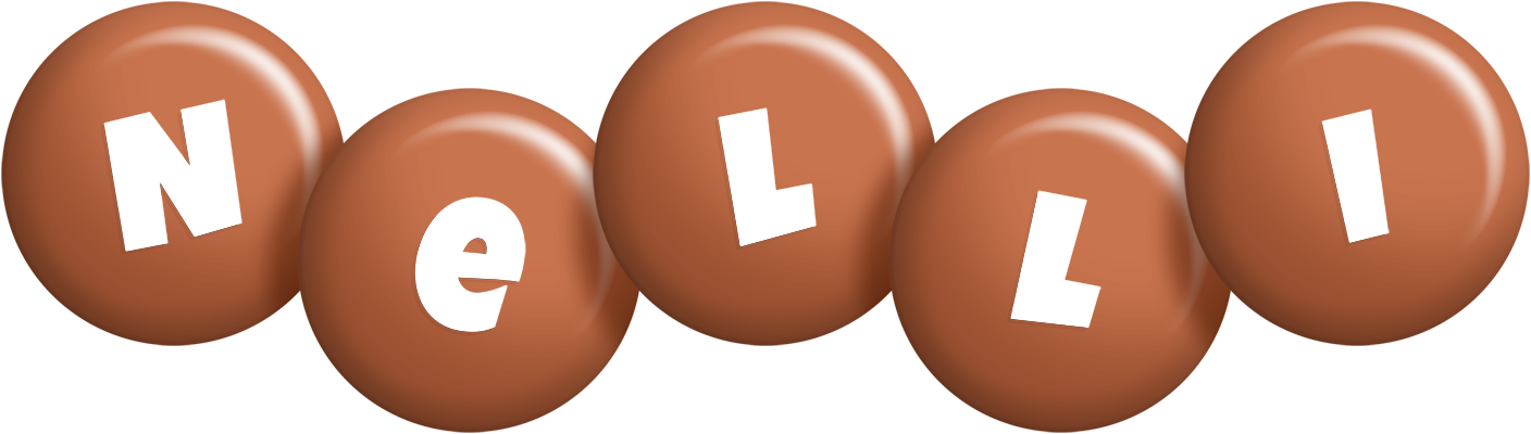 Nelli candy-brown logo