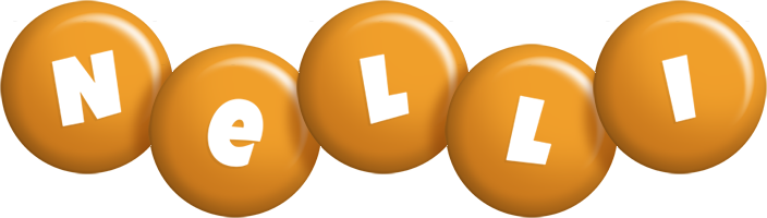 Nelli candy-orange logo
