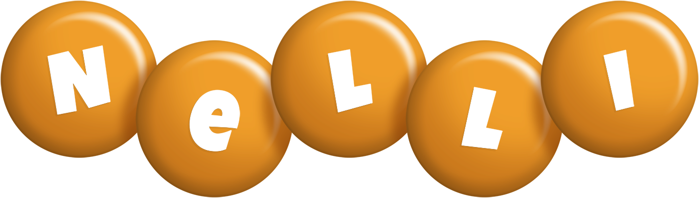 Nelli candy-orange logo
