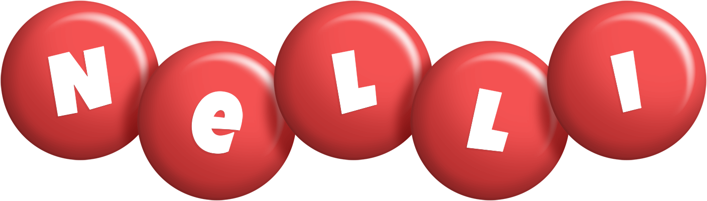 Nelli candy-red logo