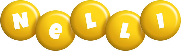 Nelli candy-yellow logo