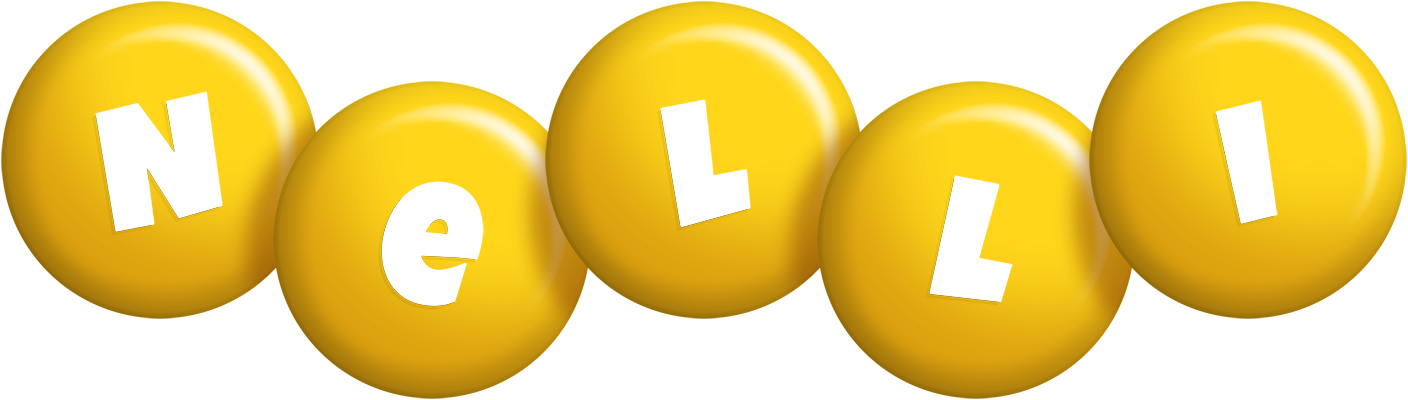 Nelli candy-yellow logo