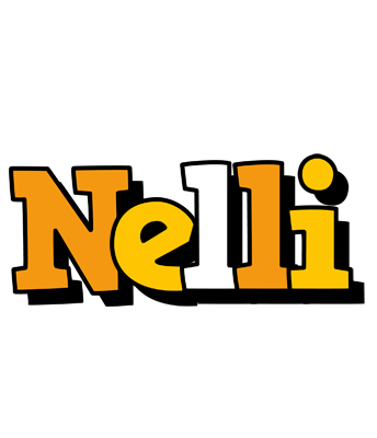 Nelli cartoon logo