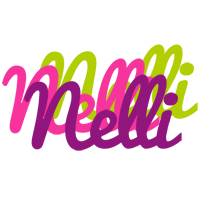 Nelli flowers logo