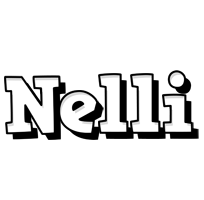 Nelli snowing logo