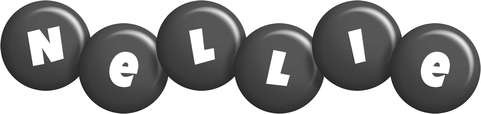 Nellie candy-black logo